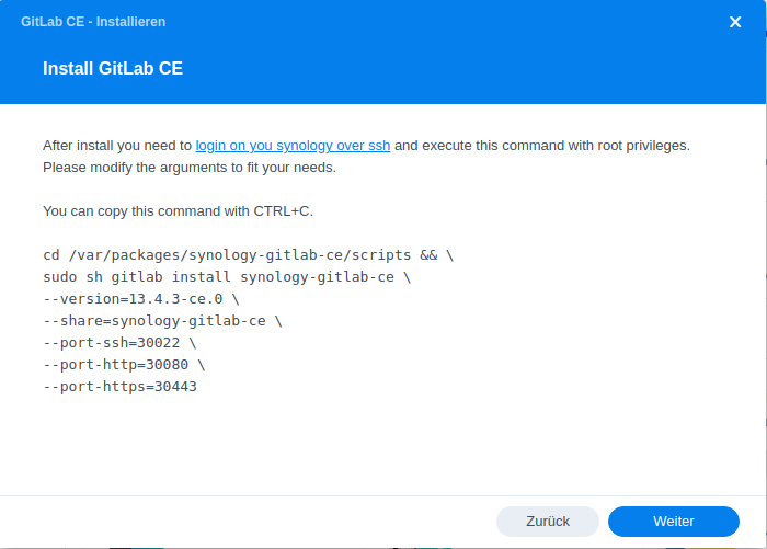 Advanced installer DSM Advanced installer DSM image